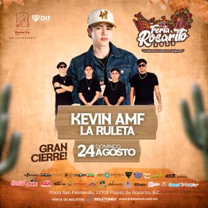 24 Kevin AMF La Ruleta en la Feria de Rosarito 2025