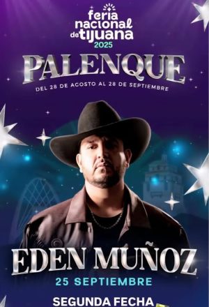 Edén Muñoz en la Feria de Tijuana 2025
