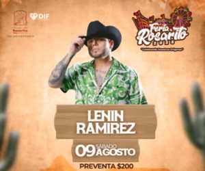 Lenin Ramírez en la Feria de Rosarito 2025