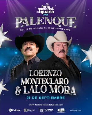 Lorenzo Monteclaro & Lalo Mora en Palenque Feria Nacional de Tijuana 2025