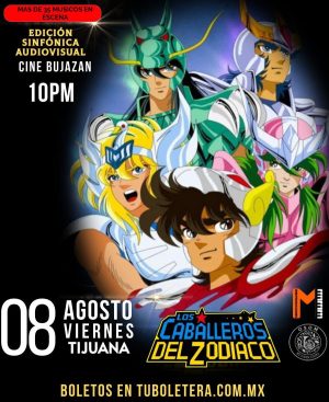 Los Caballeros del Zodiaco Edición Sinfónica en Tijuana 2025
