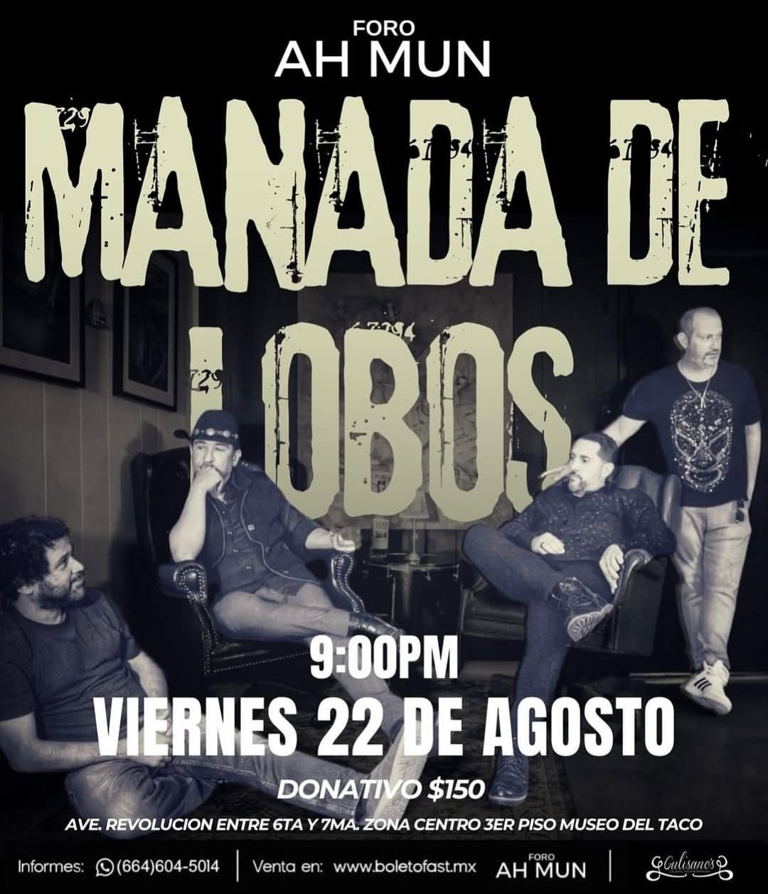 Manada de Lobos en Tijuana 2025: Confirmado en Foro AH MUN el 22 de agosto