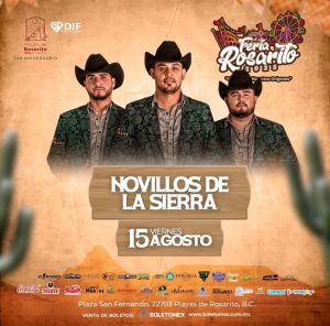 Novillos de la Sierra en la Feria de Rosarito 2025