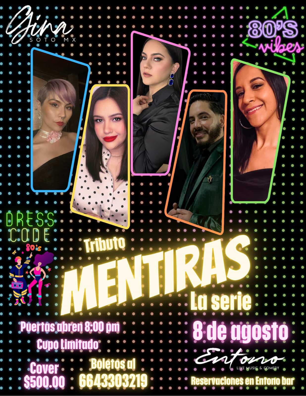 Tributo Mentiras La Serie en Tijuana 2025