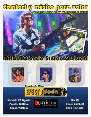 Tributo Soda Stereo & Cerati en Tijuana 2025