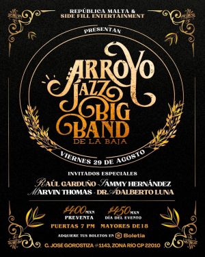 Arroyo Jazz Big Band de la Baja en Tijuana 2025