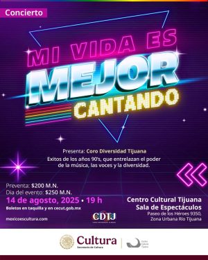 Concierto Mi Vida es Mejor Cantando en Tijuana 2025