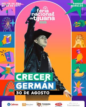 Crecer Germán en el Teatro del Pueblo de la Feria de Tijuana 2025