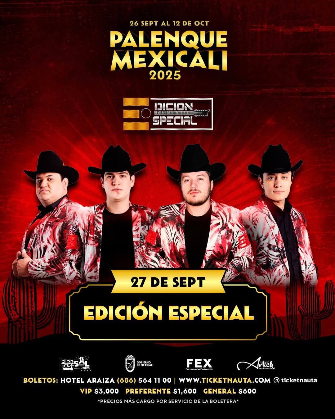 Edición Especial en el Palenque de Mexicali 2025