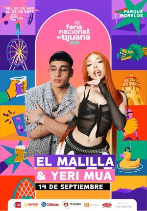 El Malilla y Yeri Mua en la Feria de Tijuana 2025