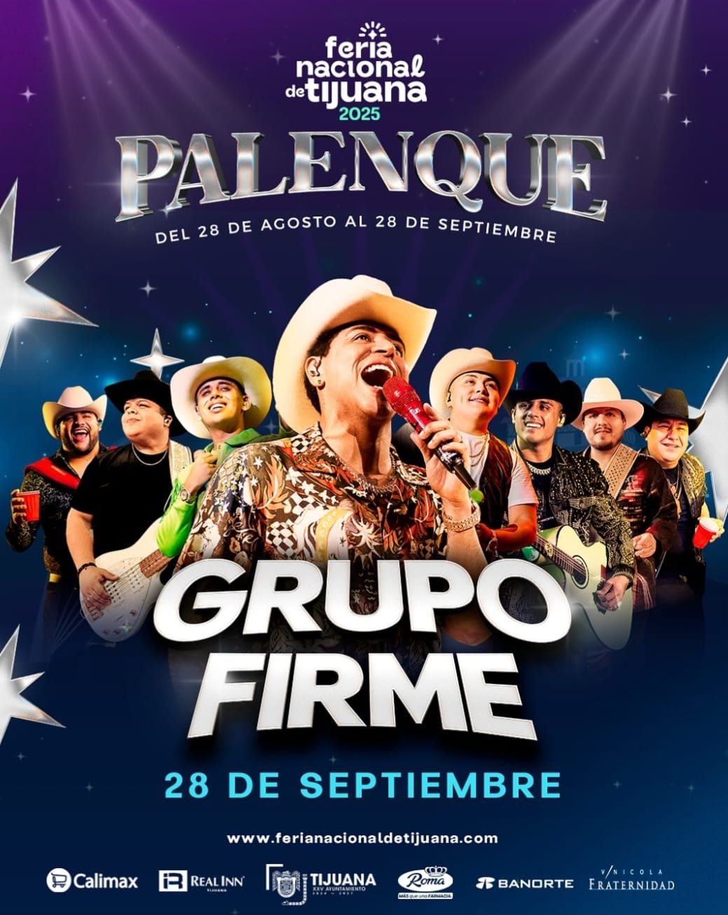 Grupo Firme en el Palenque de la Feria de Tijuana 2025