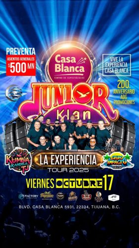 Junior Klan en Tijuana 2025
