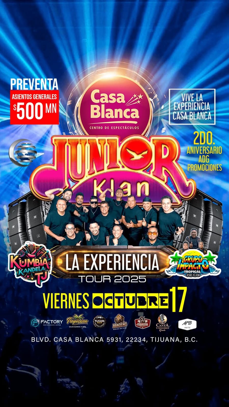 Junior Klan en Tijuana 2025