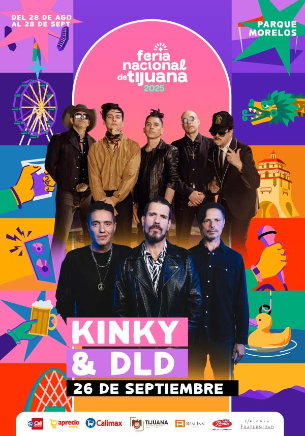 Kinky y DLD en la Feria de Tijuana 2025