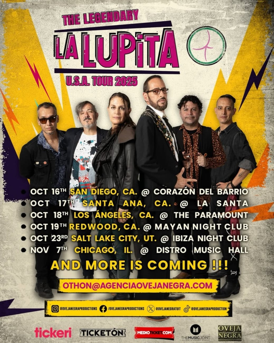 La Lupita Tour USA 2025