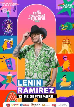 Lenin Ramírez en la Feria de Tijuana 2025