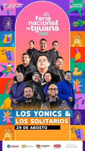 Los Yonic’s & Los Solitarios en la Feria de Tijuana 2025