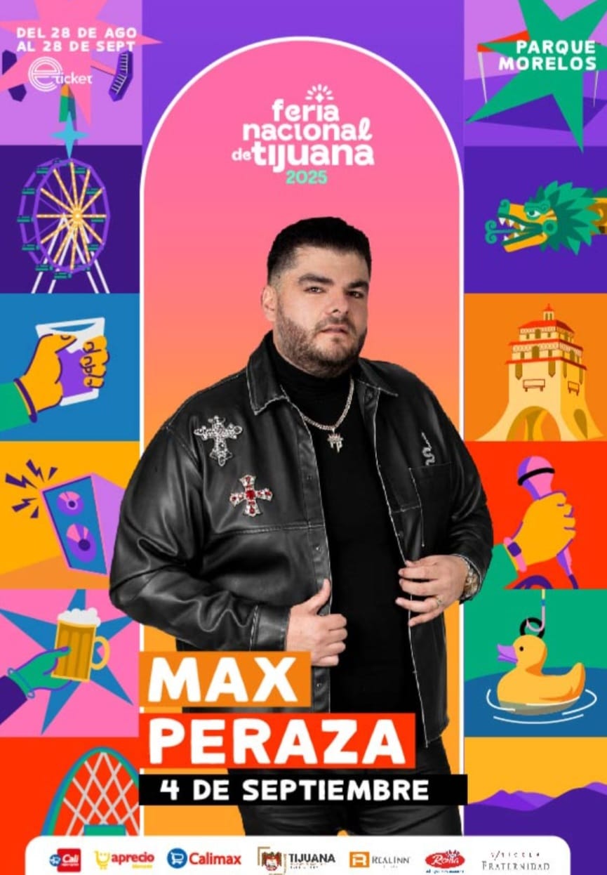 Max Peraza en la Feria de Tijuana 2025