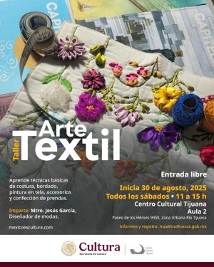 Taller de Arte Textil en Tijuana 2025