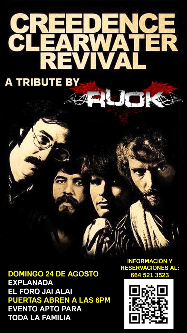 Tributo a Creedence Clearwater Revival en Tijuana 2025