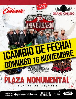 1er. Aniversario Grand Coliseo en Tijuana 2025