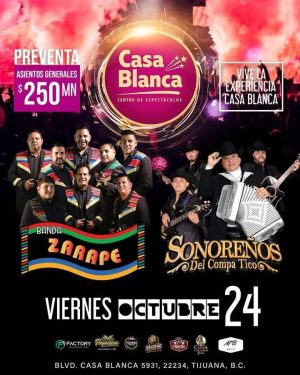 Banda Zarape y Sonoreños del Compa Tico en Tijuana 2025