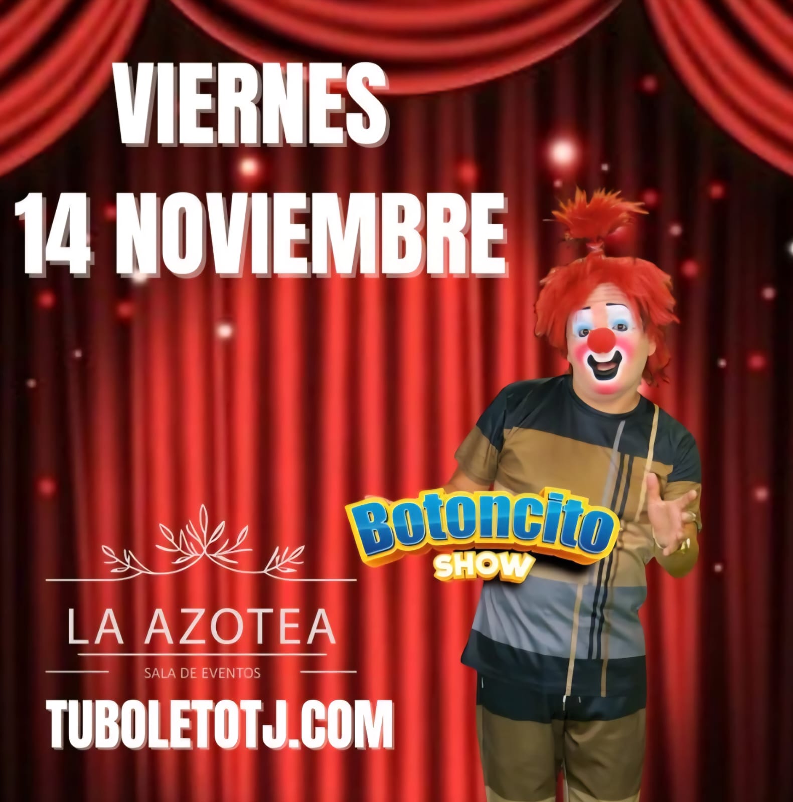 Botoncito Show en Tijuana 2025
