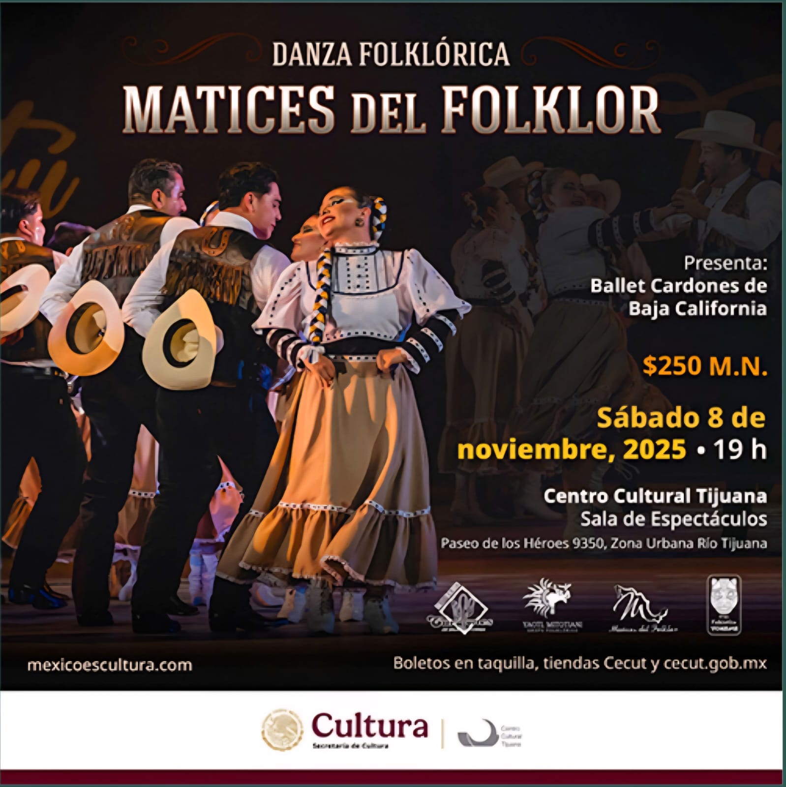 Danza Folklórica Matices del Folklor en Tijuana 2025