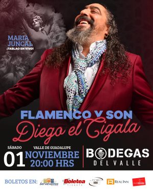 Diego El Cigala en Ensenada 2025