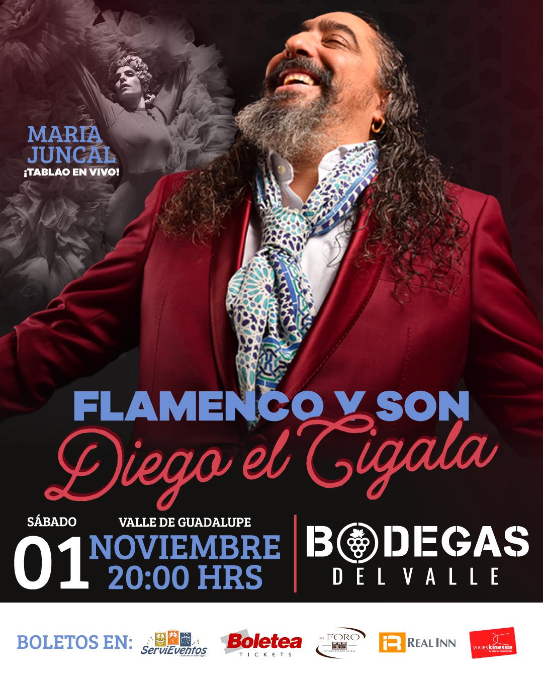 Diego El Cigala en Ensenada 2025