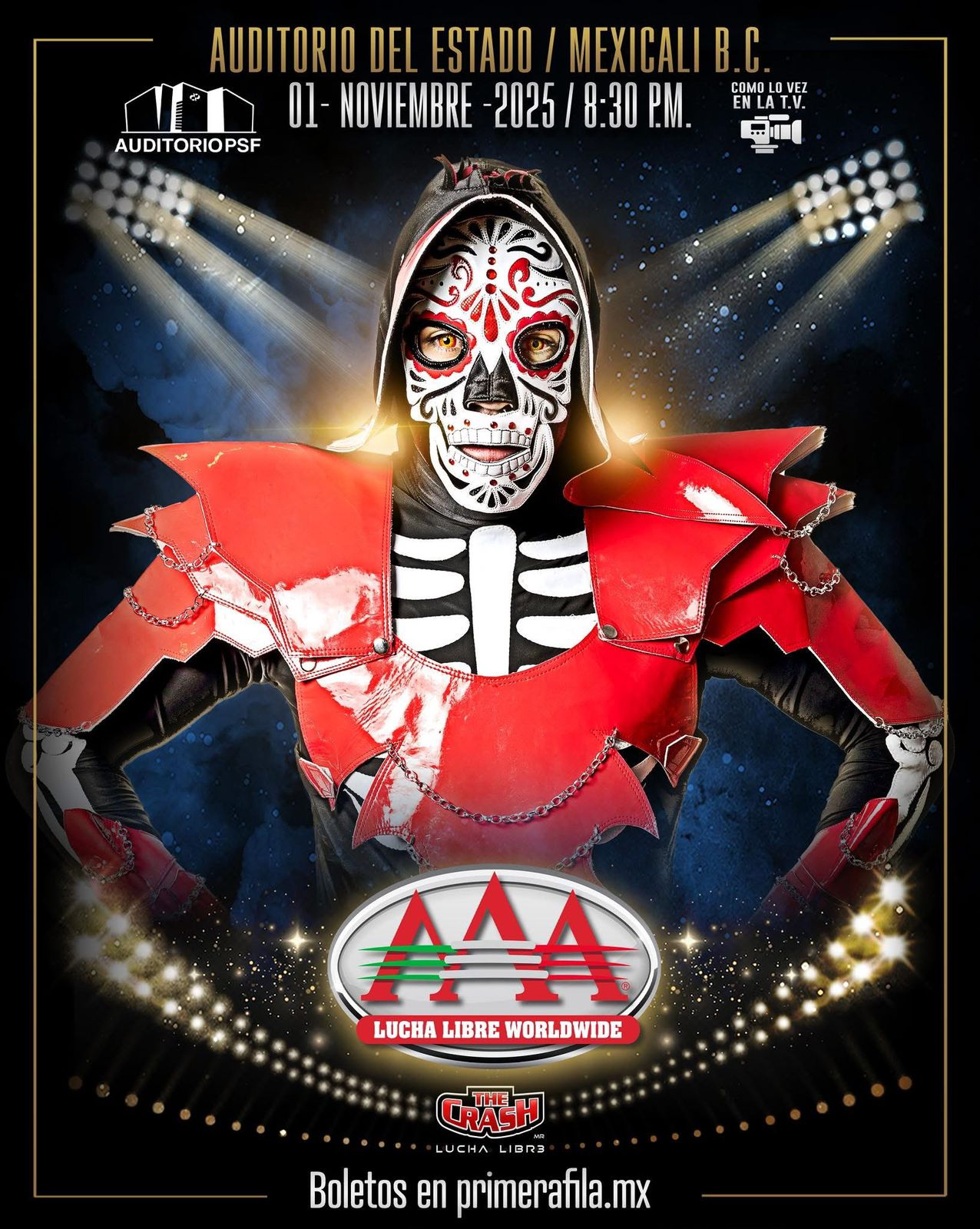 Lucha Libre AAA en Mexicali 2025