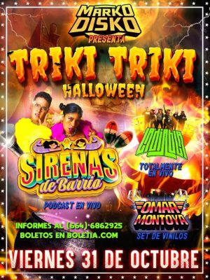 Sirenas de Barrio Especial Hallowen en Tijuana 2025
