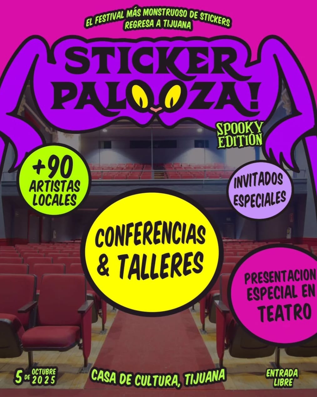 Sticker Palooza en Tijuana 2025