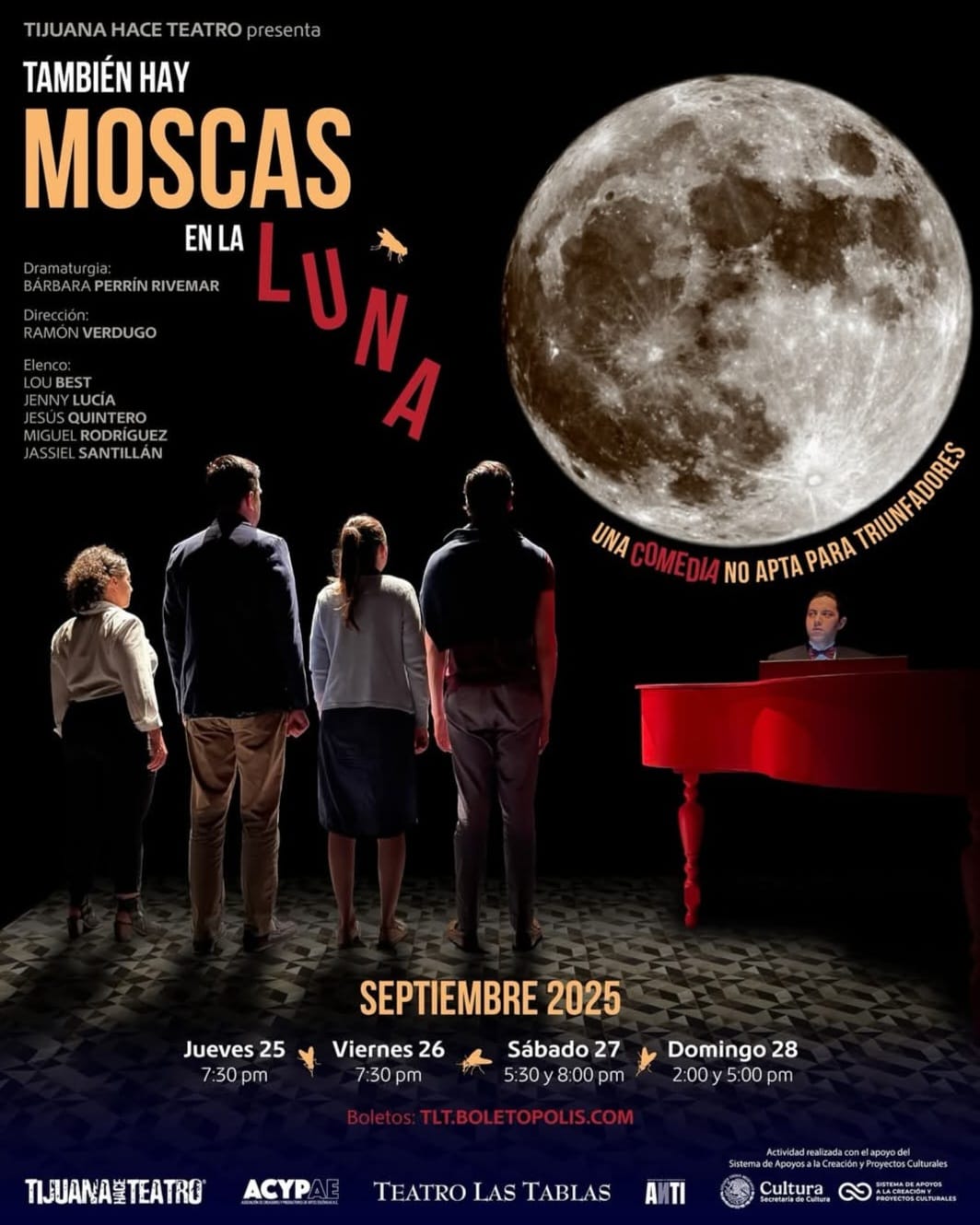 También Hay Moscas en la Luna en Tijuana 2025