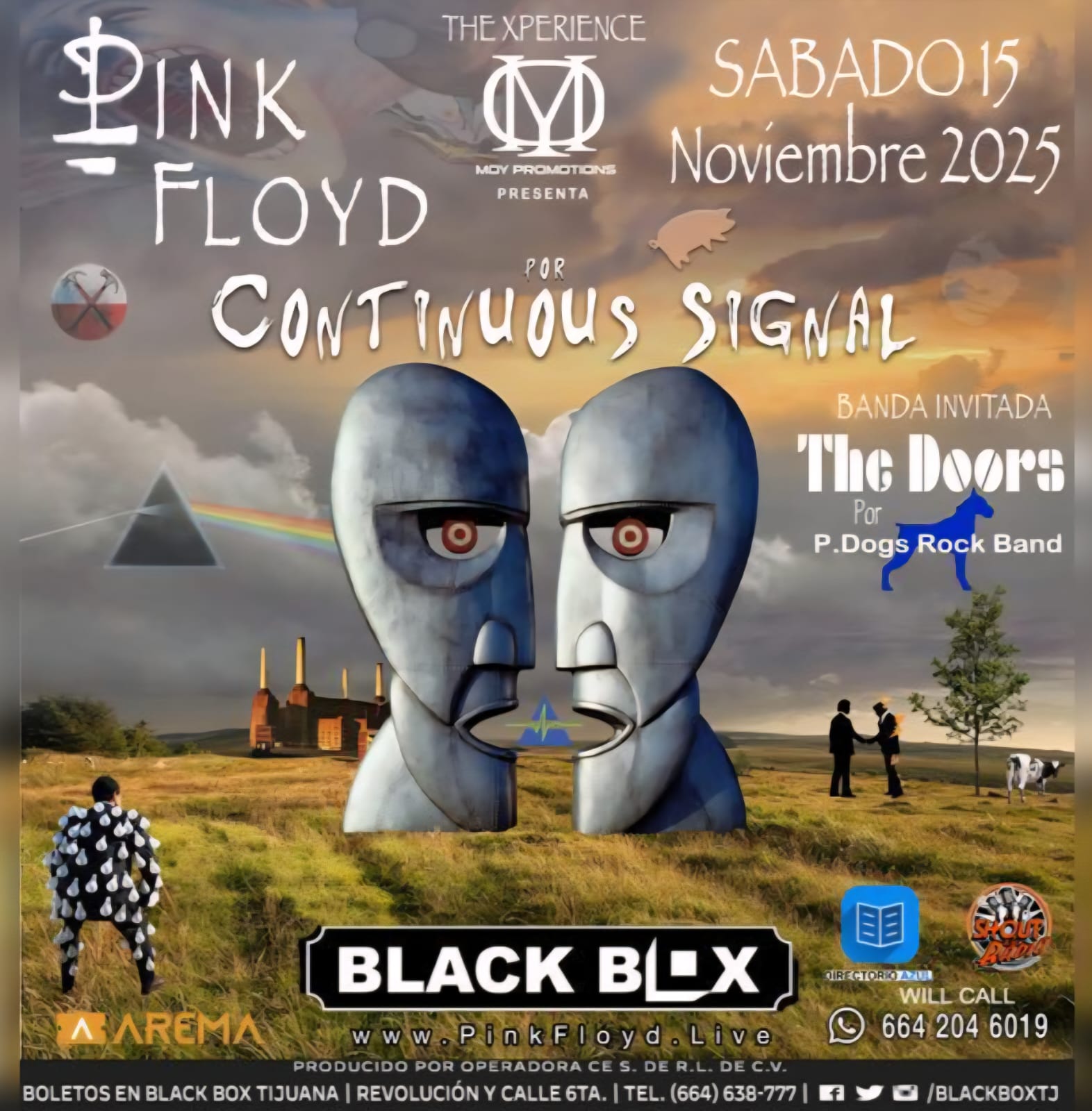 The XPERIENCE a Pink Floyd en Tijuana 2025