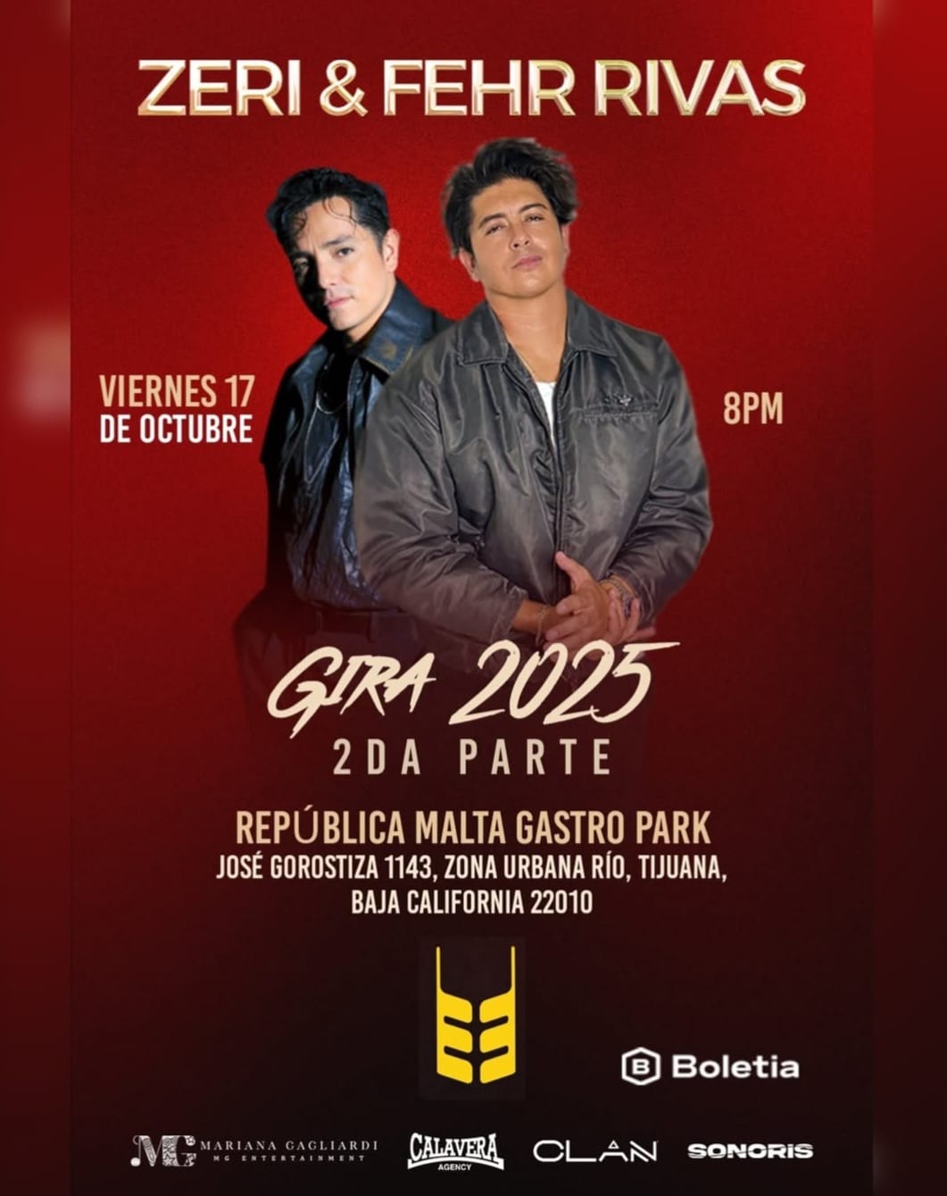 Zeri y Fehr Rivas en Tijuana 2025