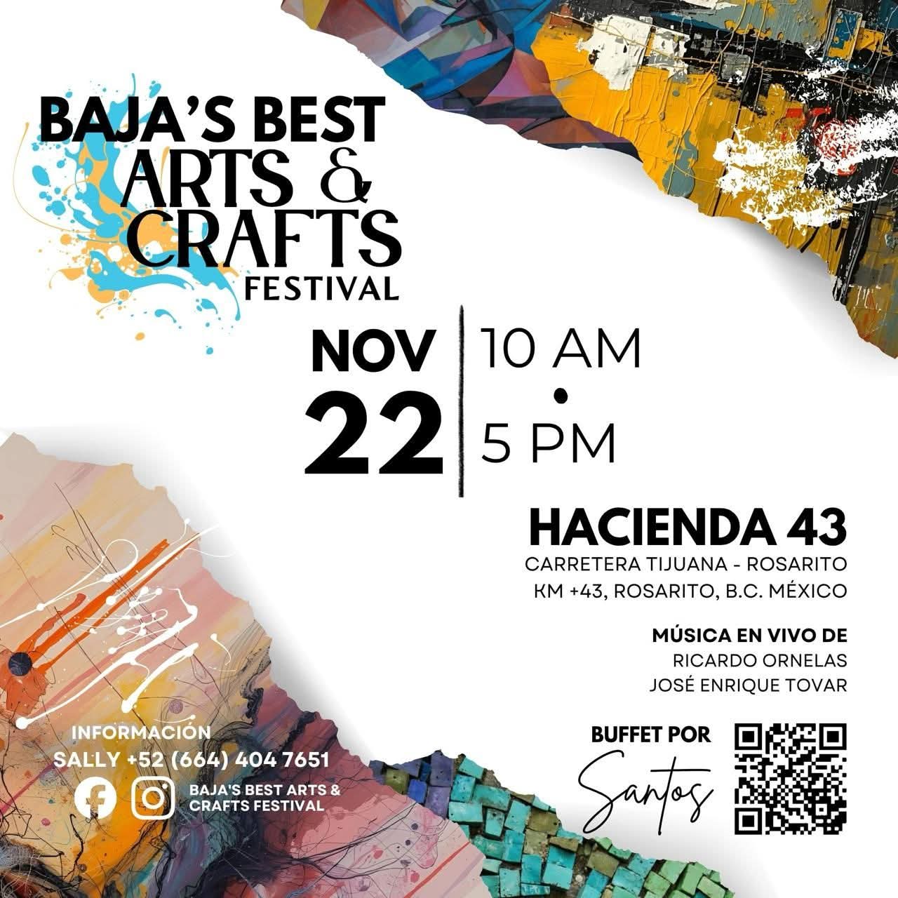 Best Baja Artist en Crafts Festival en Rosarito 2025