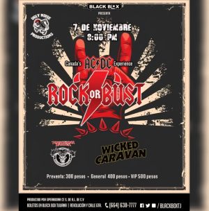 Canadas AC DC Experience Rock or Bust en Tijuana