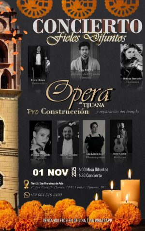 Concierto Fieles Difuntos en Tijuana 2025