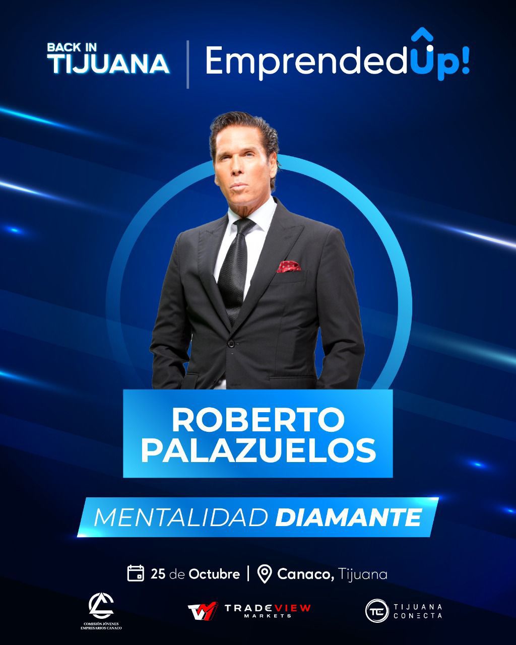 Conferencia de EmprendedUp en CANACO Tijuana 2025