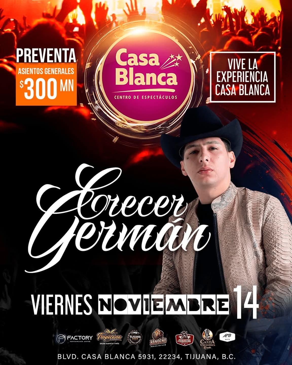 Crecer Germán en Tijuana 2025