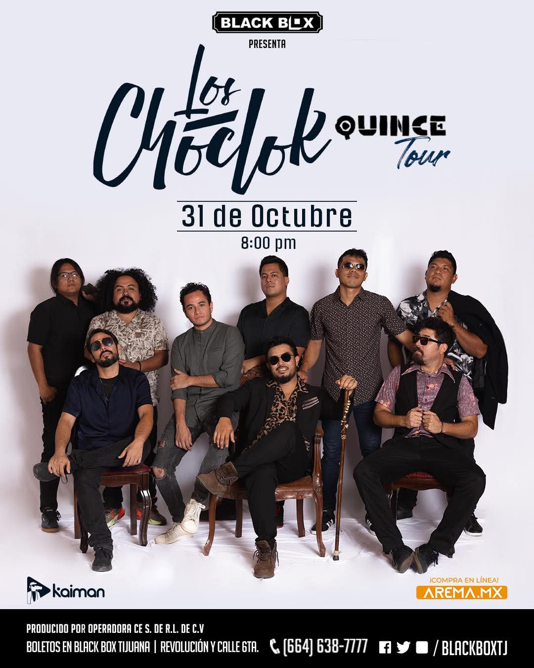 Los Choclock en Tijuana 2025