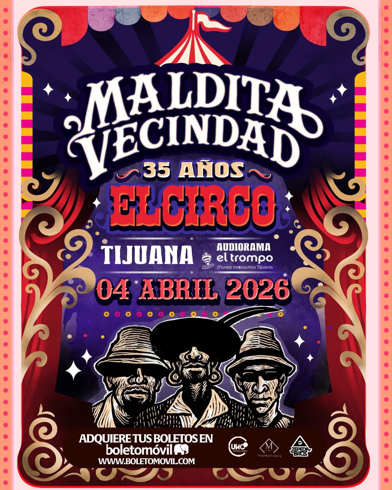 Maldita Vecindad en Tijuana 2026