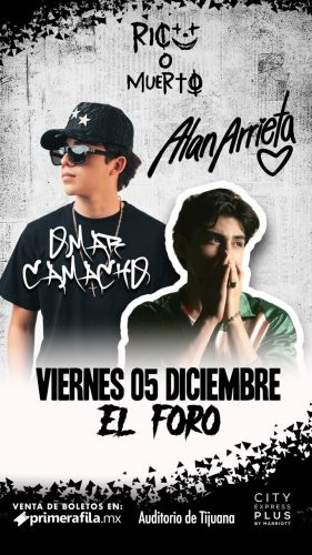 Omar Camacho y Alan Arrieta en Tijuana 2025