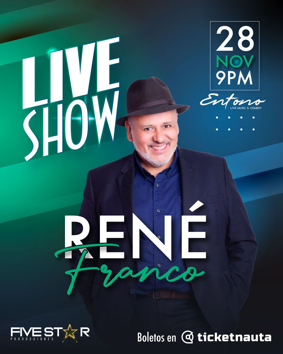 René Franco Live Show en Tijuana 2025