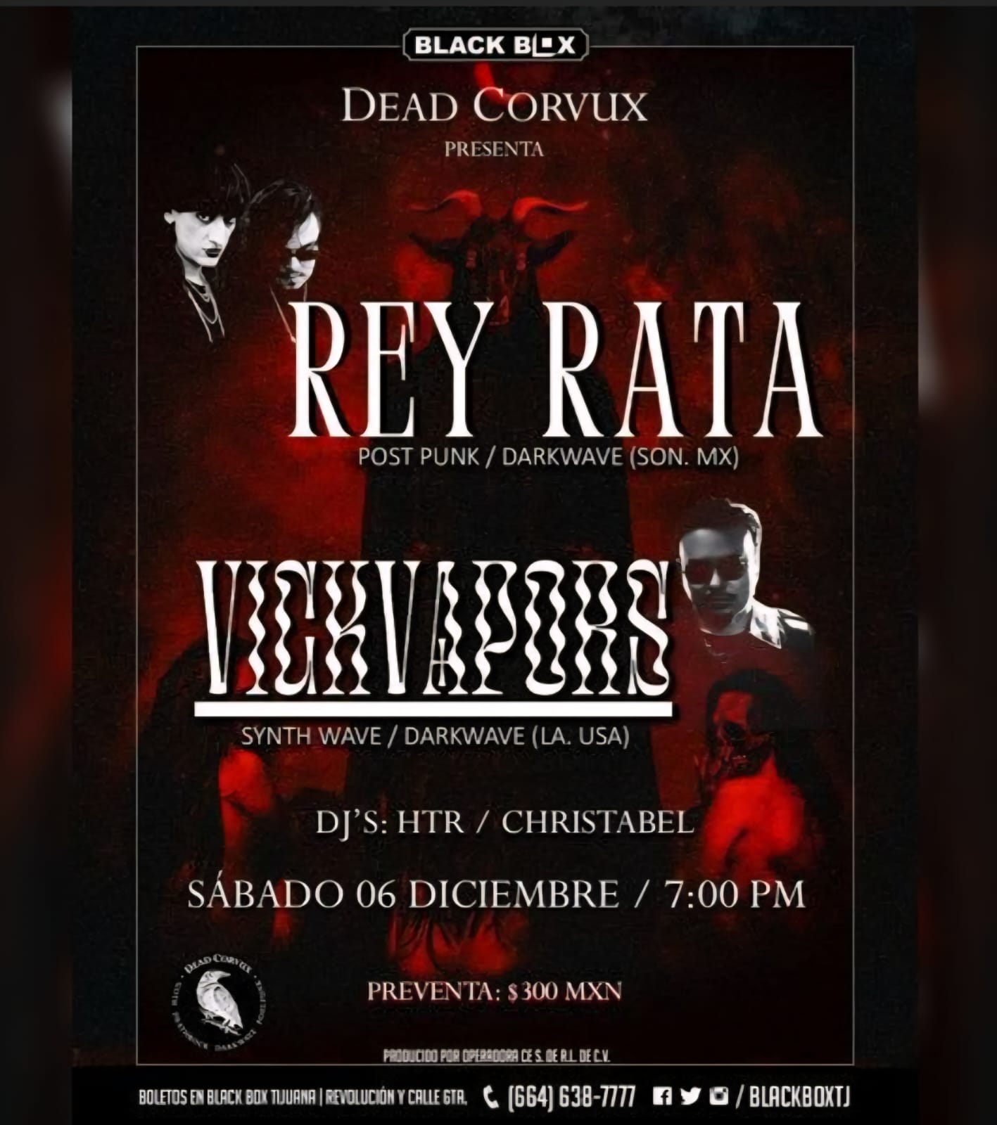 Rey Rata + Vick Vapors en Tijuana 2025