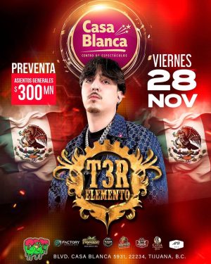 T3R Elemento en Tijuana 2025
