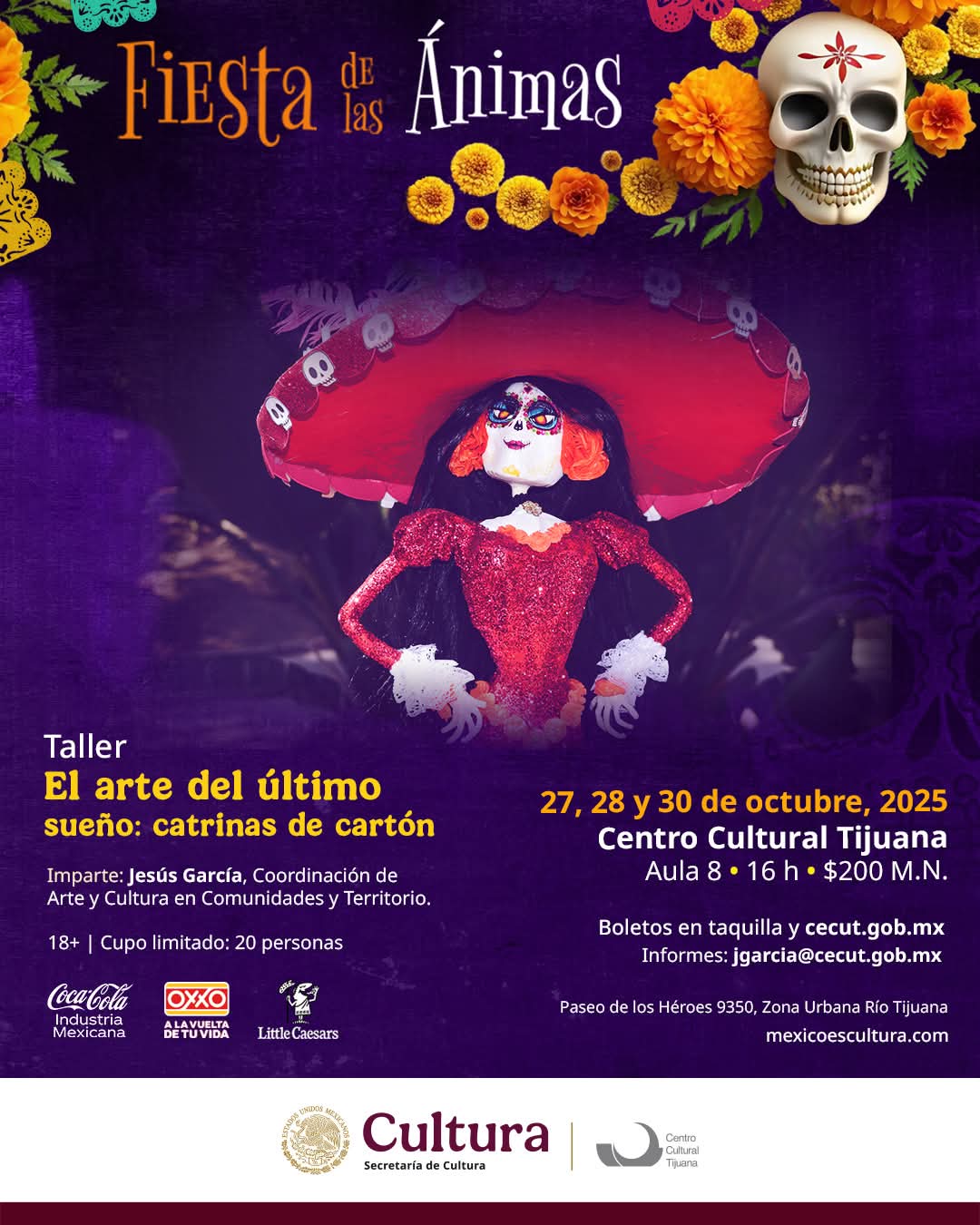 Taller El Arte del Último Sueño en Tijuana 2025