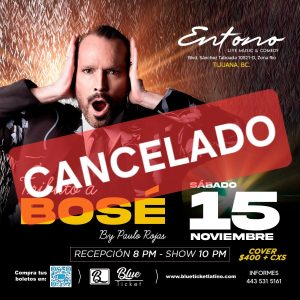 Tributo a Bosé en Tijuana 2025 CAN