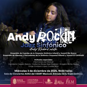 Andy Rockin Jazz Sinfónico en Mexicali 2025
